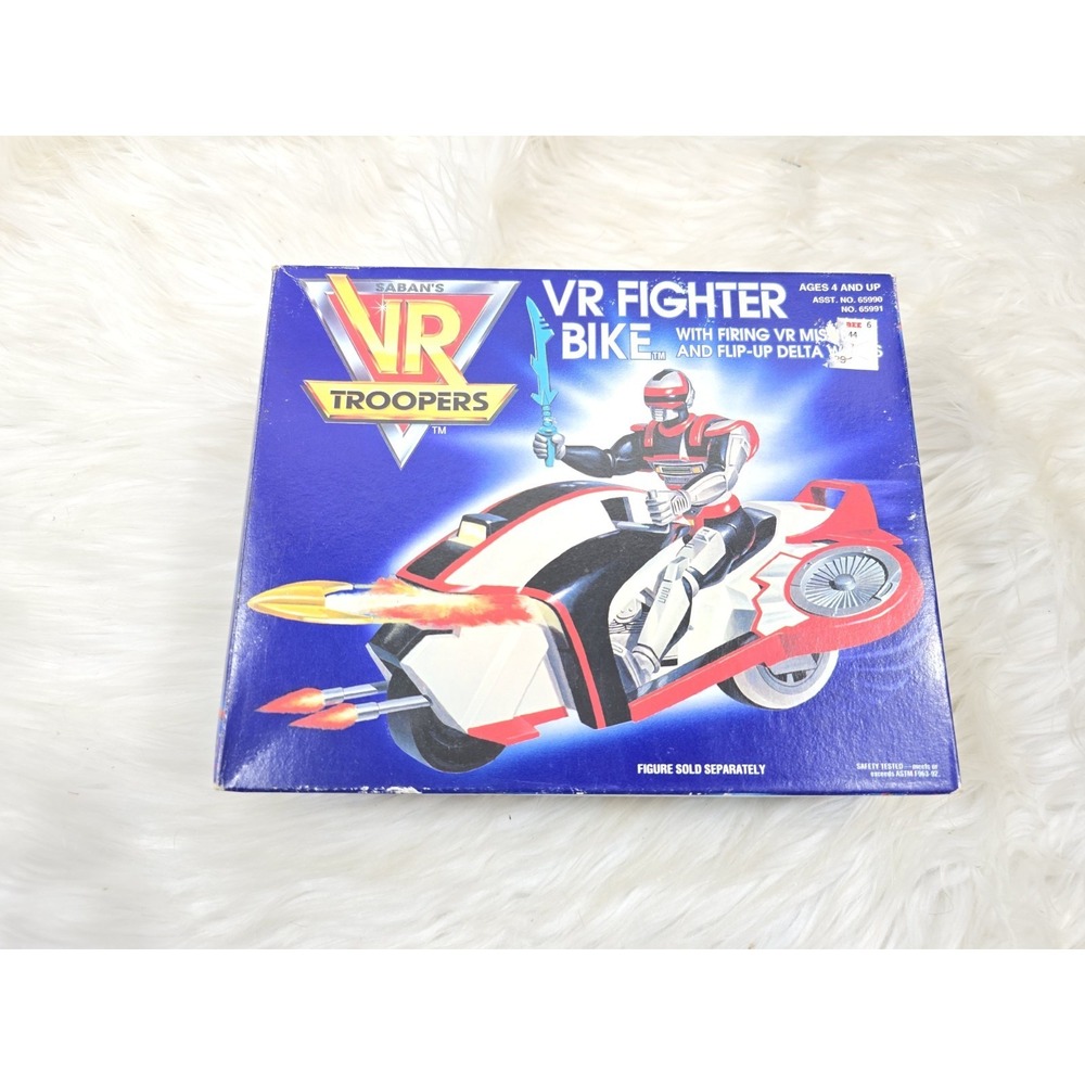 1995 Kenner Toys Saban's VR Troopers VR Fighter Bike U146 - Not Complete.  As Is